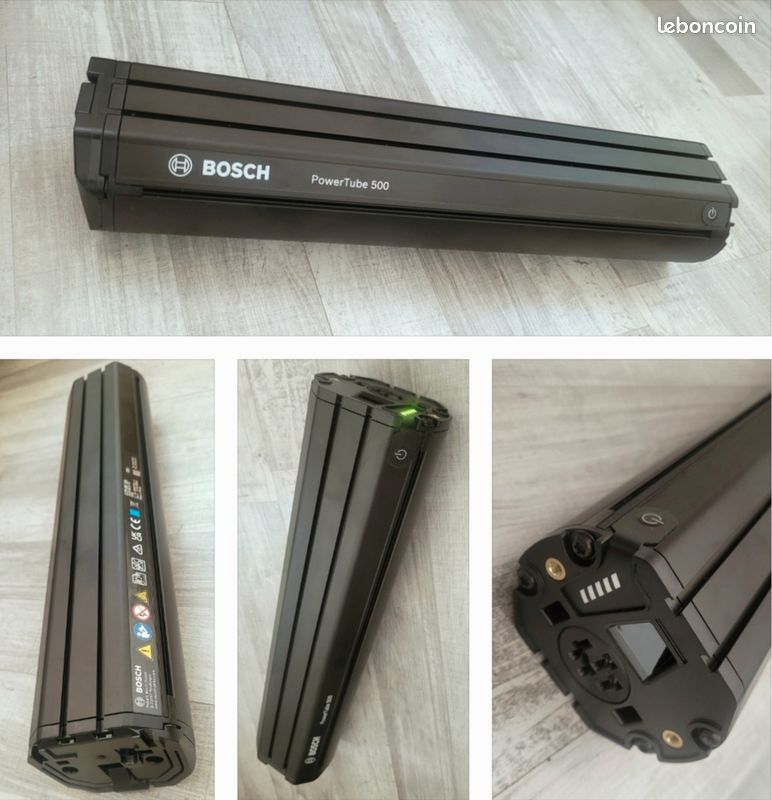 Batterie Bosch Powertube 500 Pour Vélo électrique - Version Horizontale, Occasion, Fonctionnelle
