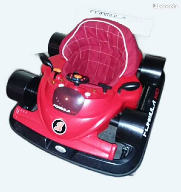 Formula Kid Youpala Jane Youpala Trotteur Voiture Rouge Trotteur