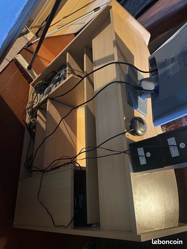 Meuble bureau sur roulettes – multi-niveaux (image 5)