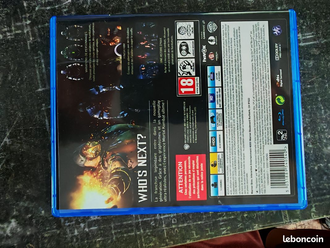 Mortal Kombat X Collector by Coarse PS4 - Jeux vidéo - Achat & prix