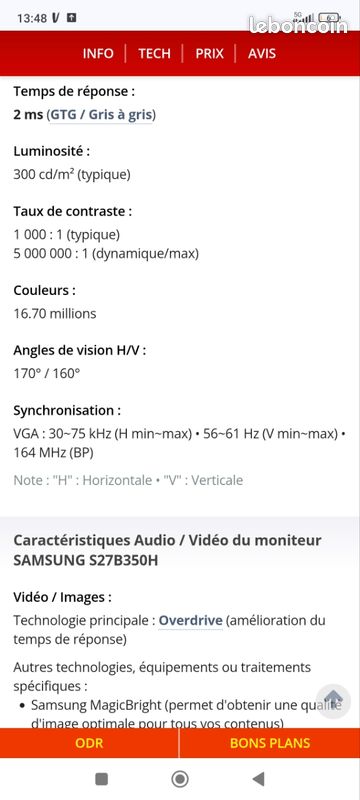 Écran ordinateur Samsung (image 5)