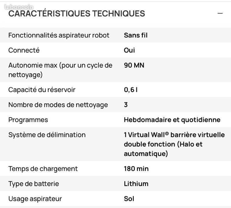 Aspirateur Roomba e5 (image 5)