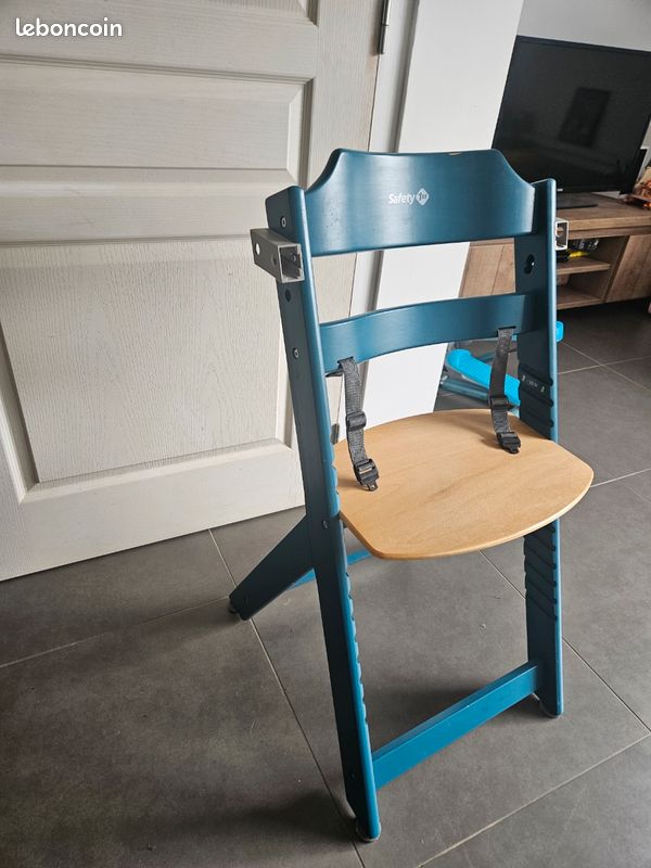 Chaise haute bébé en bois evolutive (image 4)