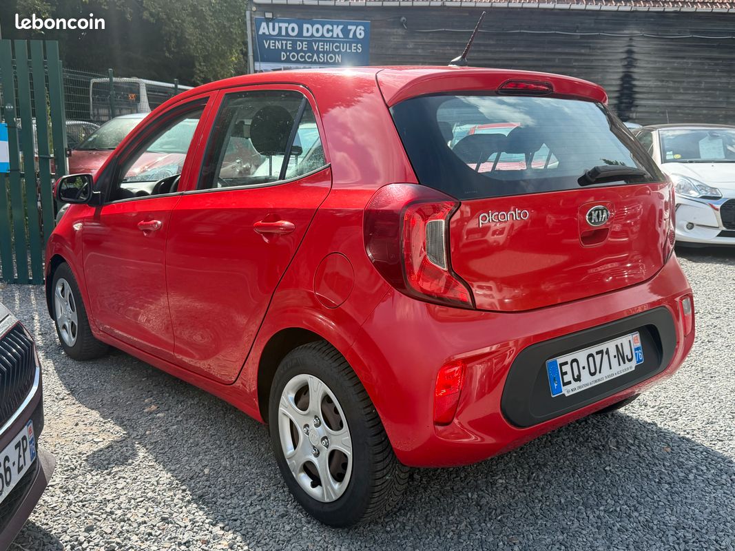KIA PICANTO 1.0 i 4x sans frais possible AUTO DOCK 76 (image 3)