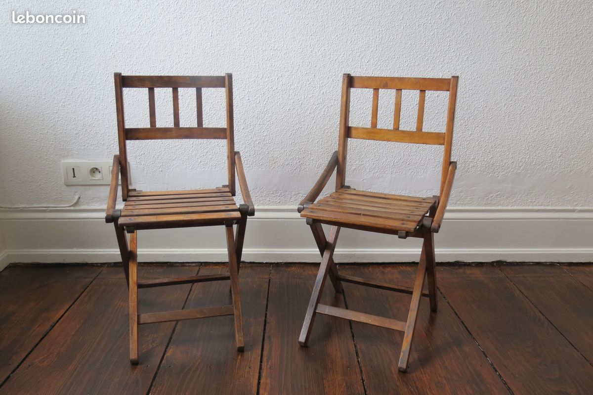 Chaises enfant anciennes (vintage) (image 1)