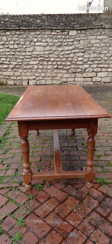 Table de ferme ancienne (image 2)
