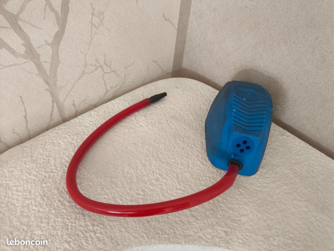 Gonfleur Ancien Pour Matelas LA HUTTE En Toile - Années 60/70 - Collector