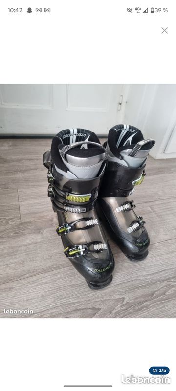 chaussure ski salomon mission cruise Chaussures de ski - Salomon mission cruise 3d sensifit