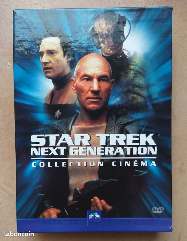 Coffret STAR TREK NEXT GENERATION 3dvd (NEUF) (image 1)