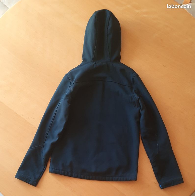 Veste 3 En 1 Mountain Warehouse Garçon 9-10 Ans - Bleue, Imperméable, Déperlant