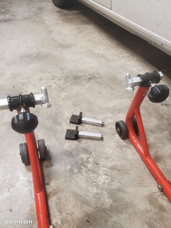 Béquille De Stand Atelier Roue Arrière Lève Pour Moto Mono Bras Gauche