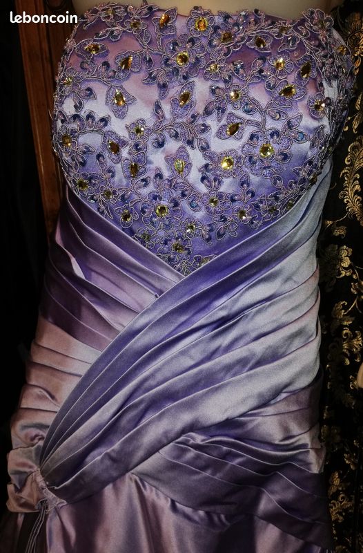 Robe de mariage t42 calliope violet claire (image 3)