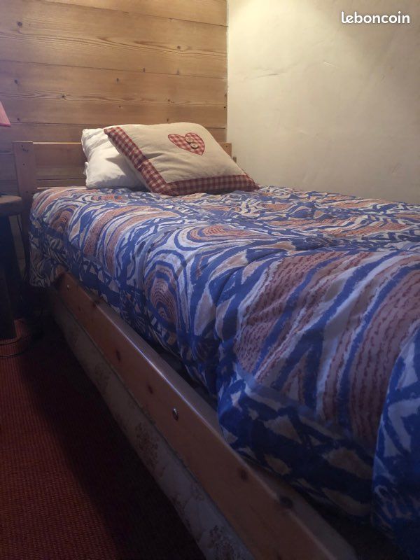 2 lits 80*200 en bois (image 2)