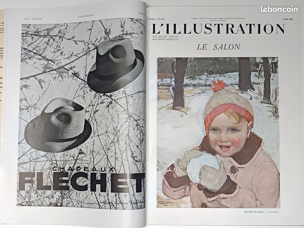 Revue L'Illustration - Spécial Salon de Peinture - 13 Mai 1939 (image 6)