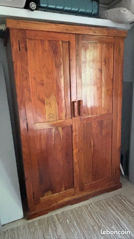 Armoire indienne en accacia massif (image 4)