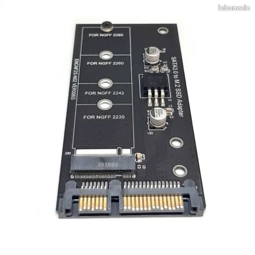 KALEA-INFORMATIQUE Adaptateur M2  M.2 NGFF  Vers MACBOOK 2013 Et Plus Avec Outils Support Ahci Et Nvme Avec Outils Support Ahci Et Nvme