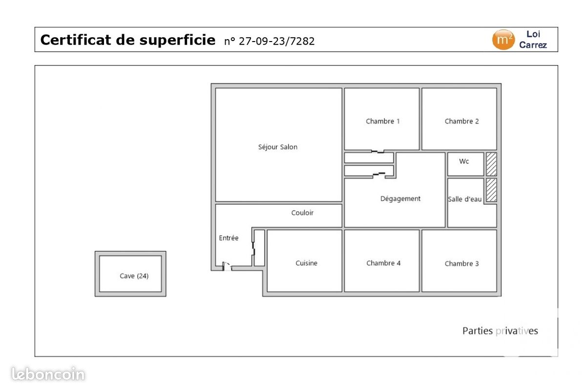 Appartement 5 pièces 135 m² · à Le Mans · 135 m² · 199 000 €
