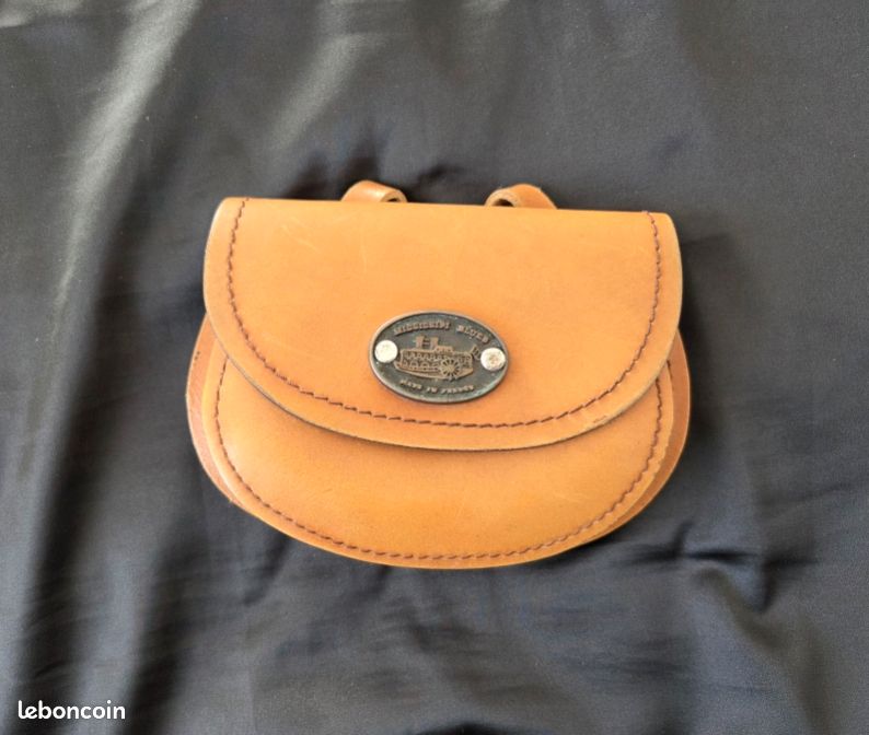 Pochette de ceinture cuir sellier (image 2)