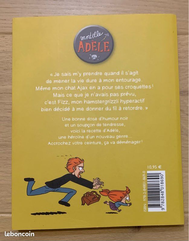 Livre Adèle Tome 3 “ C’est pas ma faute “ (image 2)