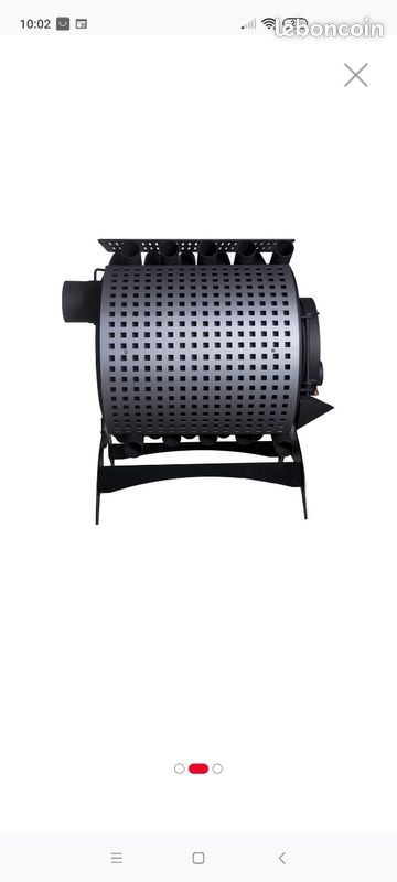 Poêle à bois BRUNO mini 3. 12kw Neuf (image 2)