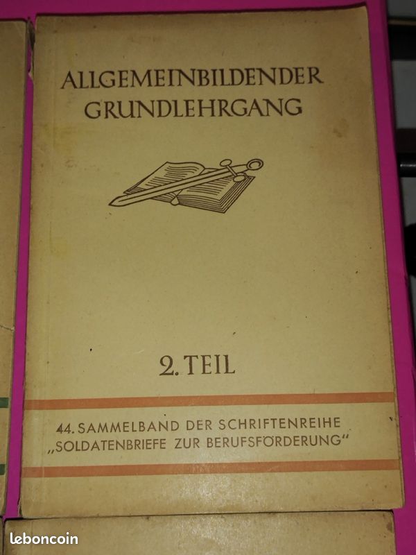 4 livres sur les cours des soldats allemands 1941 (image 6)