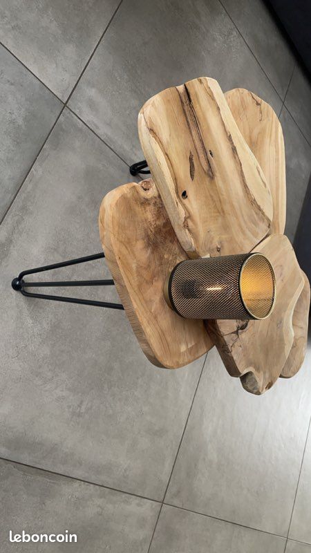 Table basse en teck véritable (image 4)