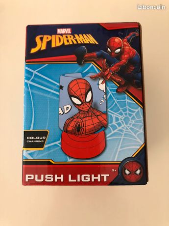 Lot De 5 Veilleuses Spiderman Marvel - Neuves, Rouges, Pour Enfants