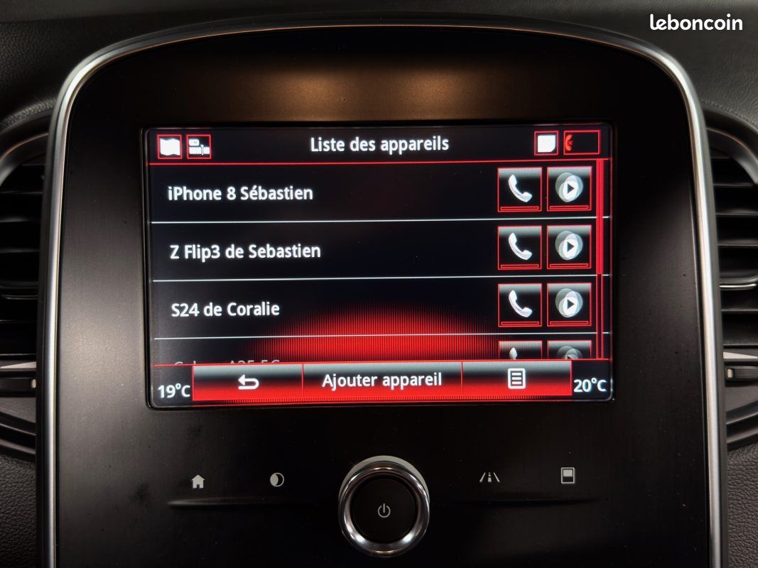 RENAULT GRAND SCENIC IV 1.3 TCE 140 Cv 7 PLACES - APPLE&ANDROID - GARANTIE 12 MOIS 2018 (image 26)