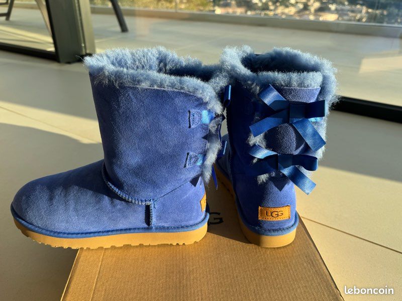 Boots Femme Bottines Bleu Electrique Bleu Roi Bottines Femme Bleu