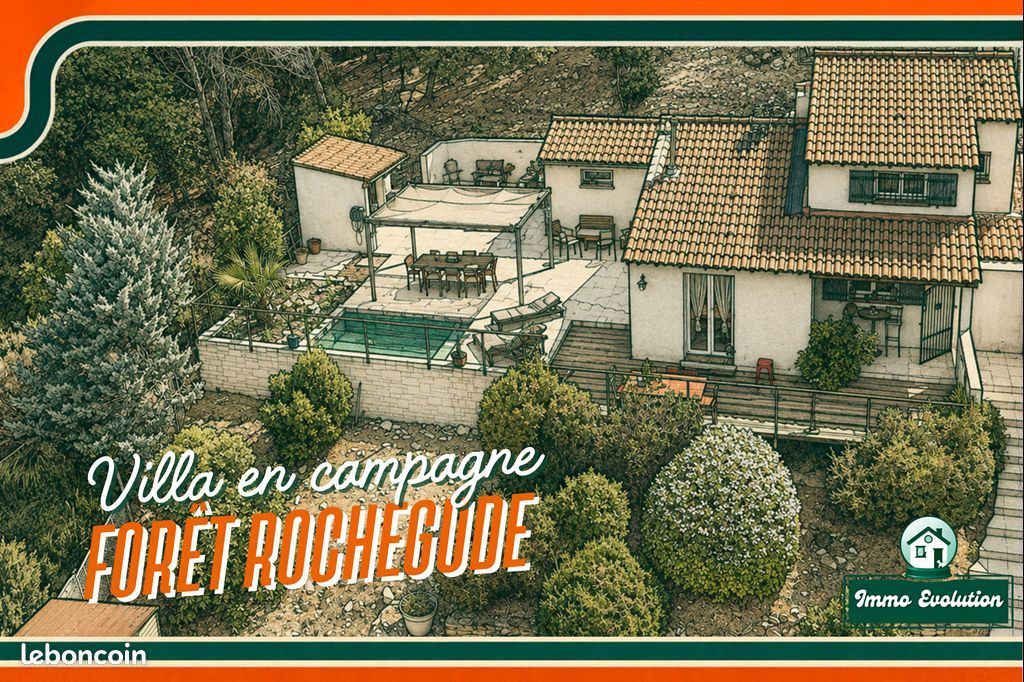 Maison 4 pièces 133 m² · à Rochegude · 133 m² · 429 000 €