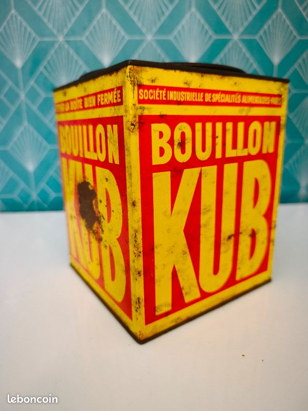 Boîte Bouillon Cube vintage (image 2)
