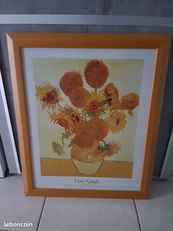 Reproduction Les tournesols de Van Gogh (image 1)