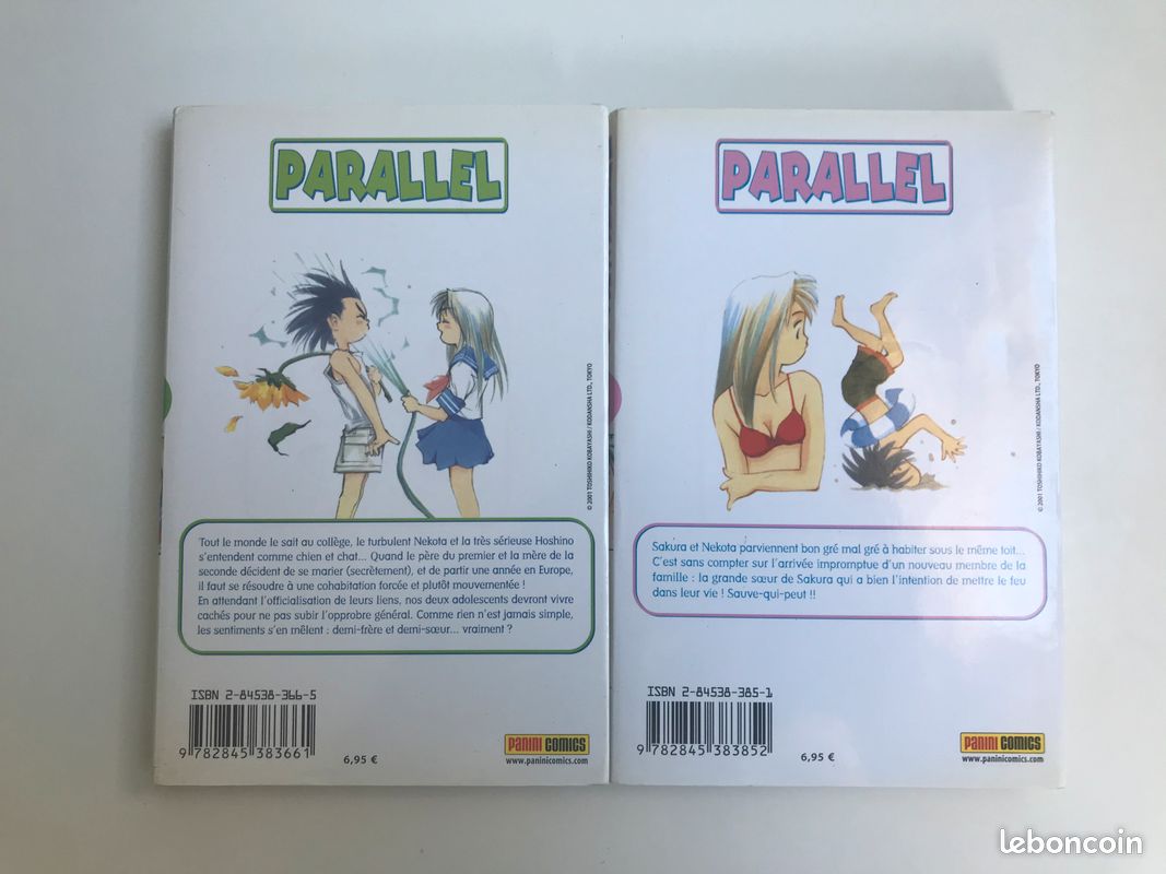 Manga : Parrallel - Tomes 1 et 2 - TBE - Envoi Possible (image 2)