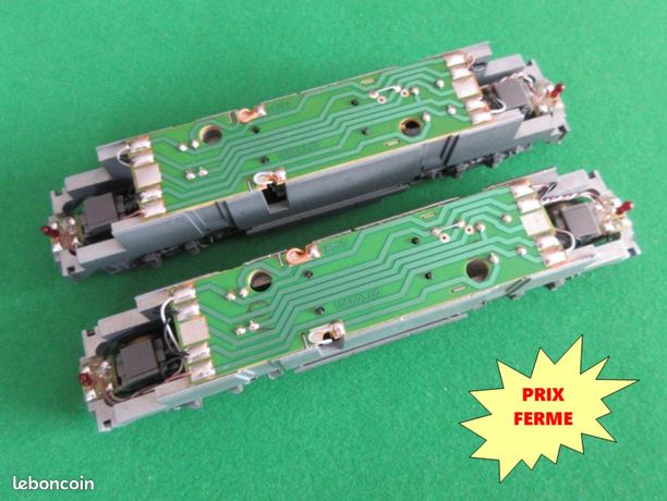 Lot de 2 chassis monobloc bb 26000 «sybic» jouef champagnole / rivarossi #roco-ls models - Modélisme