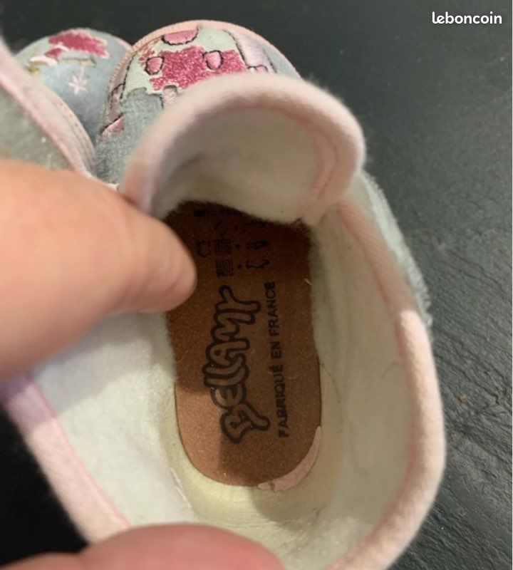 Chaussons Princesse BELLAMY pointure 19 (image 7)