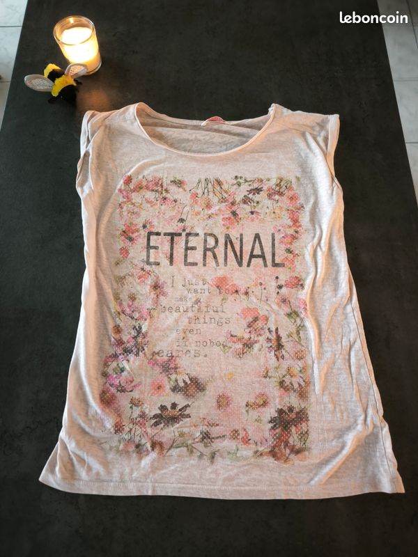 Tee-shirt Camaïeu – XS – Très bon état (image 1)