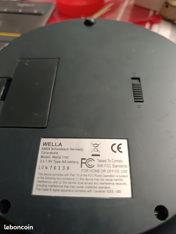 Balances professionnelles de coiffure (Wella & Efalock) – Idéal coloration (image 2)