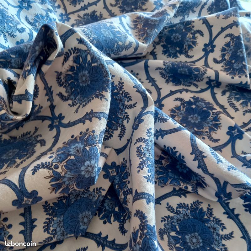 Coupon de tissu vintage « Matego », Paris, - Linge de maison