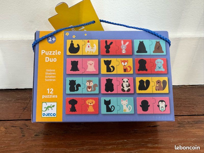 Puzzle duo Djeco - ombres (image 2)