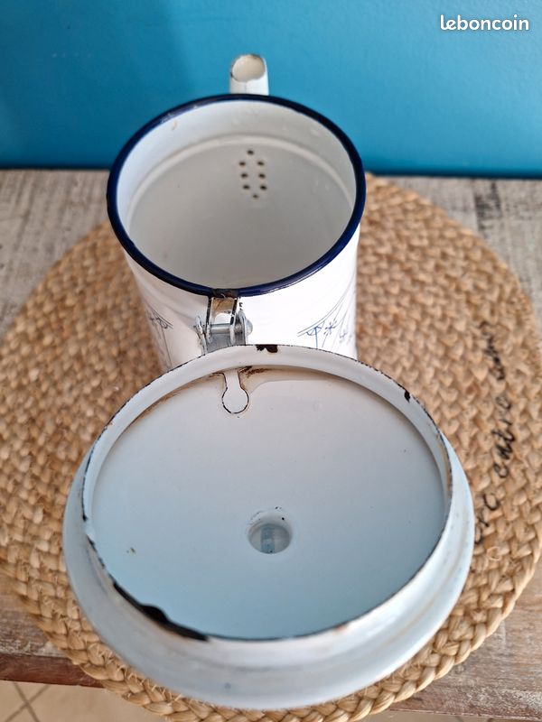 Cafetière métal émaillé (image 5)