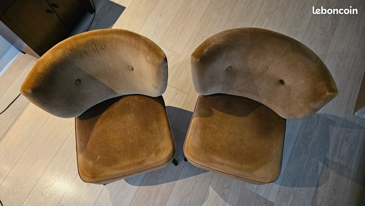 Paire de fauteuils AM PM (image 3)
