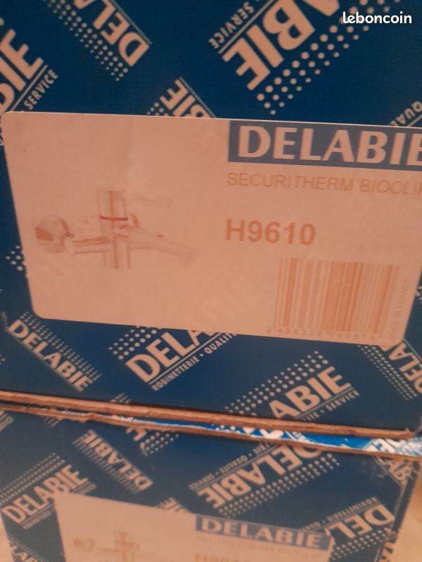 Mitigeur robinet Delabie H9610 thermostatique sequentiel mual (image 7)