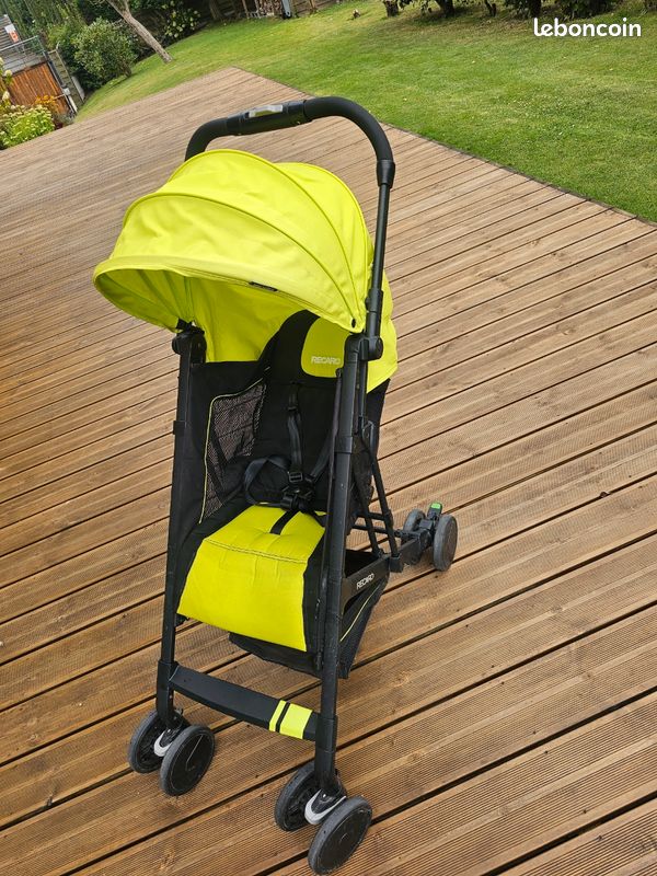 Poussette canne recaro easylife verte - excellent état (image 4)