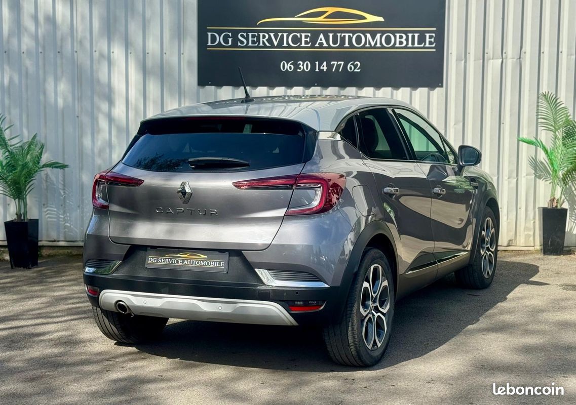 Renault captur blue dci 115 intens edc boîte auto / garantie 12 mois / apple carplay / android auto / camera de recul (image 3)