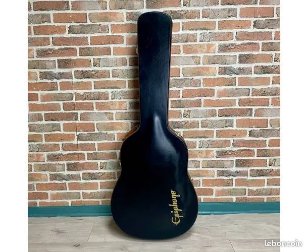 Epiphone Étui Folk AJ/Dreadnought Black - Pour guitare folk