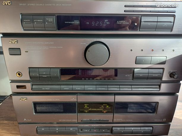 CHAÎNE HI-FI JVC UX-F224B | Vanden Borre