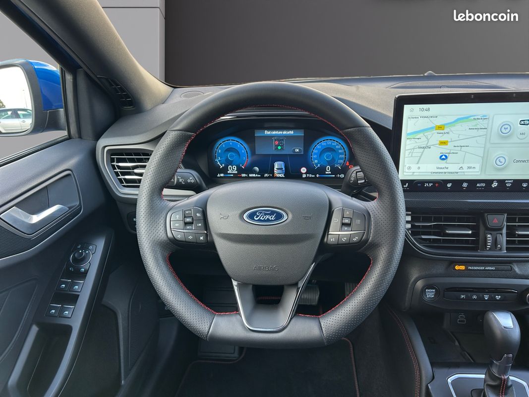 FORD FOCUS 1.0 ECOBOOST MH 155 ACTIVE VIGNALE P-SHIFT - 155Ch - Garantie Garantie constructeur (image 13)
