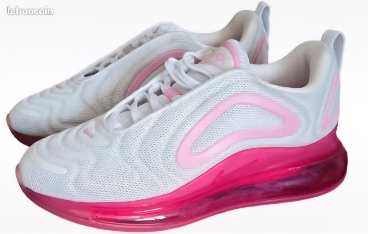 Chaussure Nike 720 Air Max Femme Nike Air Max 720 Femme Blanc Rose