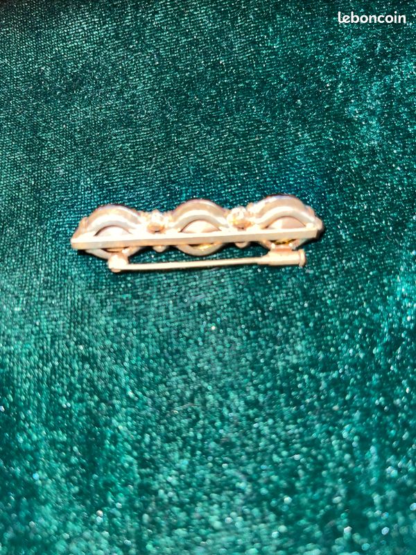 Broche Vintage Strass Années 50 - Jolie Pièce Rétro