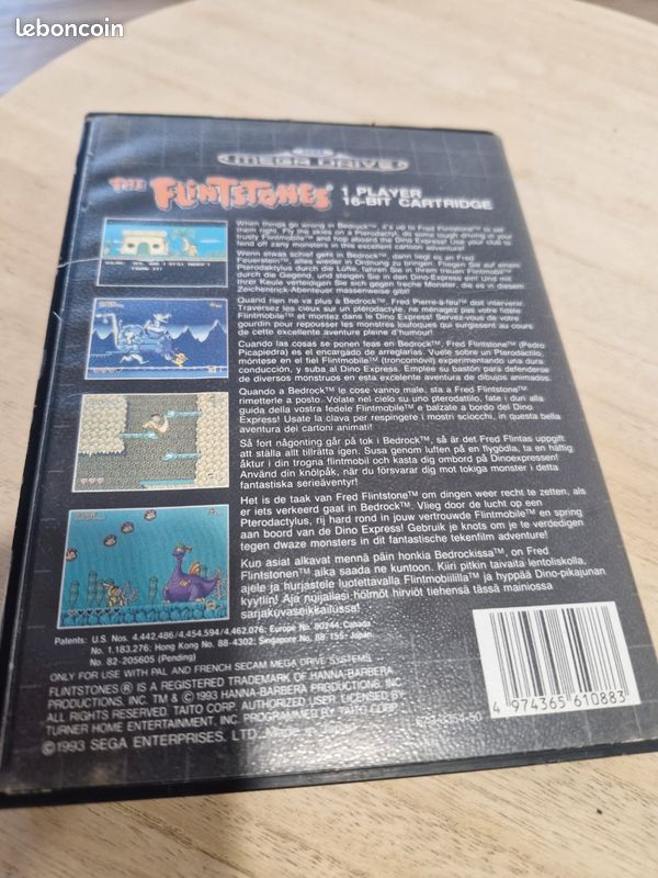The Flintston Sega Mega Drive de Segunda mano por 59,95 EUR en Reus | Wallapop